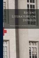 Recent Literature on Syphilis