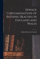 Sewage Contamination of Bathing Beaches in England and Wales