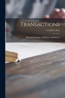 Transactions; V.4-6(1853-1856)