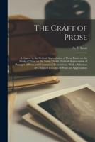 The Craft of Prose
