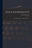 Zola Journaliste