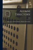 Alumni Directory; 1918