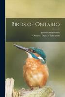 Birds of Ontario [Microform]