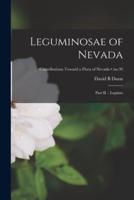 Leguminosae of Nevada