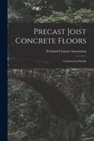 Precast Joist Concrete Floors