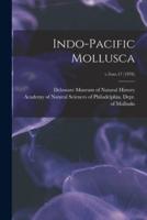 Indo-Pacific Mollusca; V.3