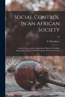 Social Control in an African Society