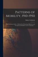 Patterns of Mobility, 1910-1950