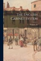 The English Cabinet System