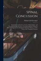 Spinal Concussion