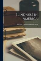 Blindness in America