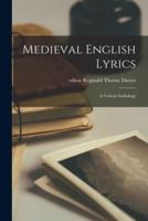 Medieval English Lyrics