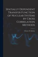 Spatially Dependent Transfer Function of Nuclear Systems by Cross Correlation Methods