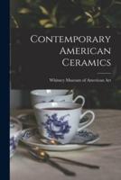 Contemporary American Ceramics