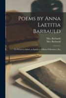 Poems by Anna Laetitia Barbauld