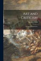 Art and Criticism