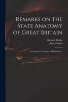 Remarks on The State Anatomy of Great Britain