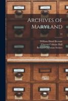 Archives of Maryland; 24