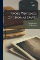 Prose Writings of Thomas Davis