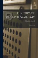 History of Adelphi Academy