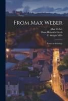 From Max Weber