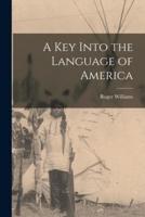 A Key Into the Language of America