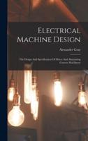 Electrical Machine Design