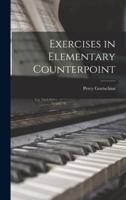 Exercises in Elementary Counterpoint
