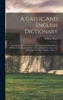 A Gaelic And English Dictionary