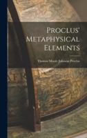 Proclus' Metaphysical Elements