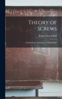 Theory of Screws