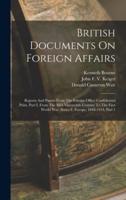 British Documents On Foreign Affairs