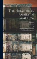 The Humphreys Family in America; Volume 2