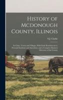 History of Mcdonough County, Illinois