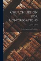 Church Design for Congregations