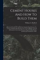 Cement Houses And How To Build Them