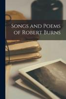 Songs and Poems of Robert Burns