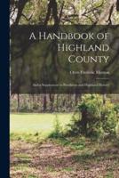 A Handbook of Highland County