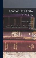 Encyclopædia Biblica