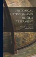 Historical Criticism and the Old Testament