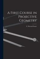 A First Course in Projective Geometry