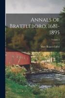 Annals of Brattleboro, 1681-1895; Volume 2