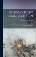 History Of The Oranges To 1921
