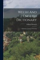 Welsh And English Dictionary