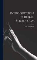 Introduction to Rural Sociology