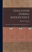 Education During Adolescence