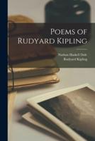 Poems of Rudyard Kipling