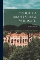 Biblioteca Arabo-Sicula, Volume 3...