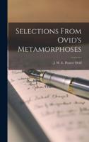 Selections From Ovid's Metamorphoses