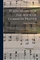 Plain Music for the Book of Common Prayer